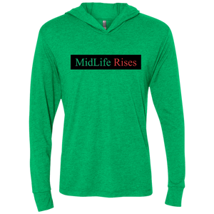 MidLife Rises - NL6021 Next Level Unisex Triblend LS Hooded T-Shirt