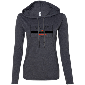 The Best View Comes With the Hardest Climb - 887L Anvil Ladies' LS T-Shirt Hoodie
