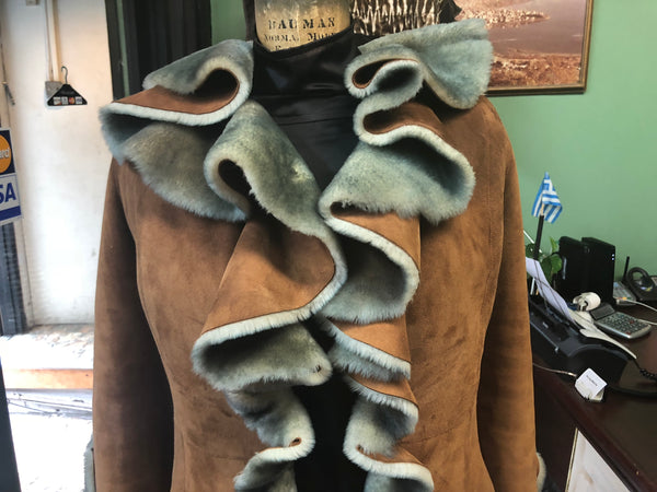 Waterfall Shearling - Discounted Coat for the Elegant Woman Over 40