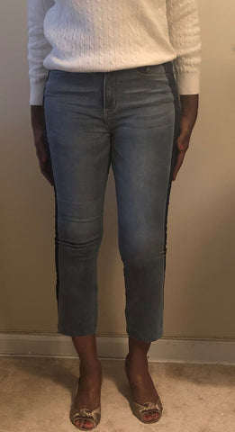 Two-Color Jeans Wear